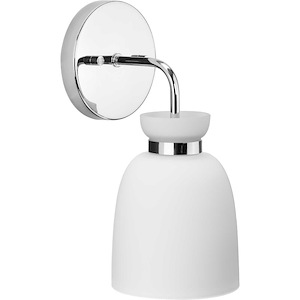 Lexie - 1 Light Bath Vanity In Contemporary Style-11 Inches Tall and 6.62 Inches Wide