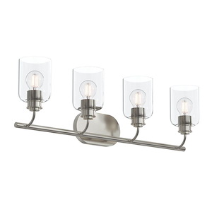 Reines - 4 Light Bath Vanity-9.5 Inch Tall and 31.75 Inch Length - 1428470
