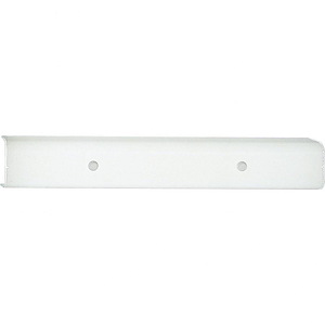 Channel Glass - 4 Light in Traditional style - 24 Inches wide by 4.25 Inches high