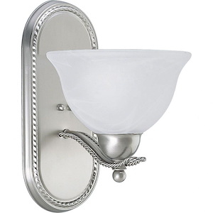 Avalon - 1 Light in Transitional and Traditional style - 7.75 Inches wide by 12 Inches high