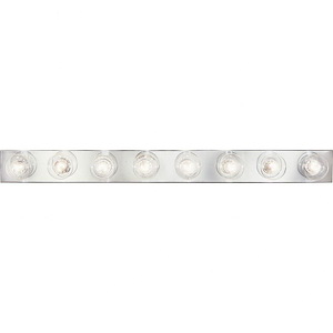 Broadway - 8 Light in Traditional style - 48 Inches wide by 4.25 Inches high