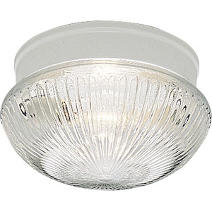 Fitter - Close-to-Ceiling Light - 2 Light - Bowl Shade in Traditional style - 9.5 Inches wide by 5.25 Inches high - 117594