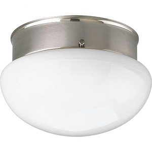 Fitter - 4.875 Inch Height - Close-to-Ceiling Light - 1 Light - Bowl Shade - Line Voltage - 85756