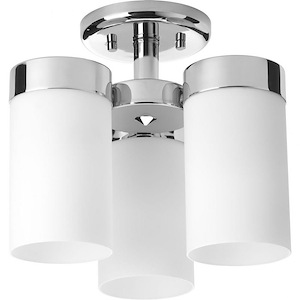 Elevate - 9.875 Inch Height - Close-to-Ceiling Light - 3 Light - Line Voltage - Damp Rated