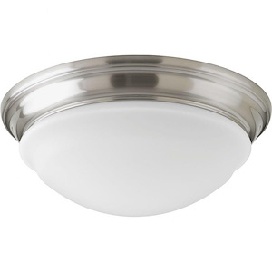 LED Flush Mount - 4.5 Inch Height - Close-to-Ceiling Light - 1 Light - Line Voltage - Damp Rated