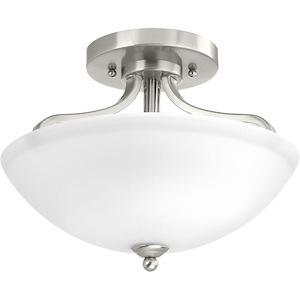 Laird - Close-to-Ceiling Light - 2 Light - Bowl Shade in Transitional and Traditional style - 13 Inches wide by 9.88 Inches high