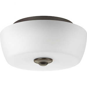 Leap - Close-to-Ceiling Light - 2 Light in Modern style - 14 Inches wide by 6.63 Inches high
