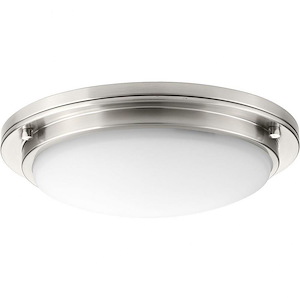 Apogee - Close-to-Ceiling Light - 1 Light - 120-277 VAC - Damp Rated in Modern style - 15 Inches wide by 3.69 Inches high