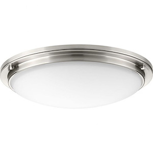 Apogee - Close-to-Ceiling Light - 1 Light - 120-277 VAC - Damp Rated in Modern style - 21 Inches wide by 4.5 Inches high - 1211342