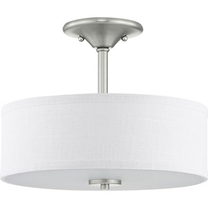Inspire - Close-to-Ceiling Light - 2 Light in Farmhouse style - 13 Inches wide by 10.13 Inches high