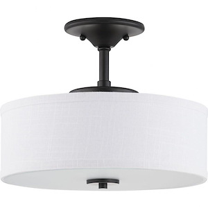 Inspire LED - Close-to-Ceiling Light - 1 Light in Farmhouse style - 13 Inches wide by 10.63 Inches high - 756692