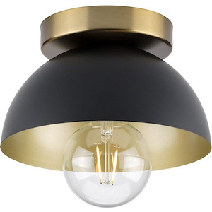 Eva - 1 Light Flush Mount In Mid-Century Modern Style-4.5 Inches Tall and 7.38 Inches Wide