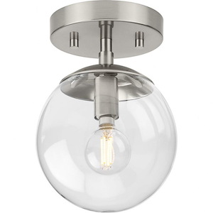 Atwell - 1 Light Flush Mount In Mid-Century Modern Style-7.87 Inches Tall and 5.87 Inches Wide - 1283893