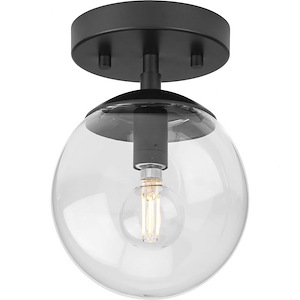 Atwell - 1 Light Flush Mount In Mid-Century Modern Style-7.87 Inches Tall and 5.87 Inches Wide