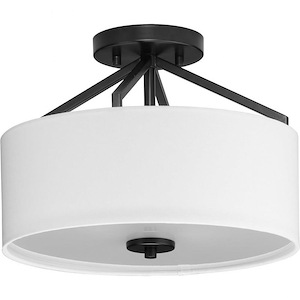 Goodwin - 2 Light Convertible Semi-Flush Mount In Modern Style-9.87 Inches Tall and 13 Inches Wide - 1283894