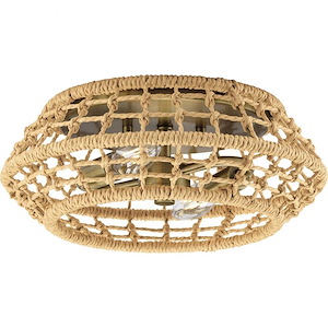 Laila - 2 Light Flush Mount In Coastal Style-4.5 Inches Tall and 12.25 Inches Wide - 1284013