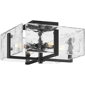 Rivera - 4 Light Flush Mount In Modern Style-7.25 Inches Tall and 13 Inches Wide - 1325321