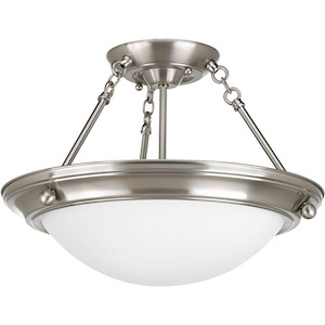 Eclipse - Close-to-Ceiling Light - 2 Light - Bowl Shade in Modern style - 15.25 Inches wide by 10.63 Inches high - 352521