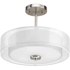 Invite - 5.25 Inch Height - Close-to-Ceiling Light - 3 Light - Line Voltage - 394741