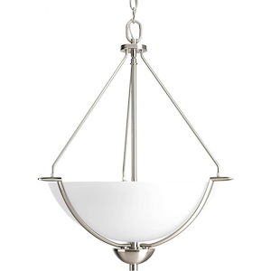 Bravo - 3 Light - Bowl Shade in Modern style - 21 Inches wide by 23.5 Inches high
