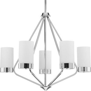 Elevate - Chandeliers Light - 5 Light in Mid-Century Modern style - 27.38 Inches wide by 23 Inches high