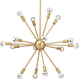 Ion - Chandeliers Light - 16 Light in Mid-Century Modern style - 24.19 Inches wide by 25.5 Inches high - 614944