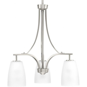 Leap - Chandeliers Light - 3 Light in Modern style - 21 Inches wide by 27.63 Inches high