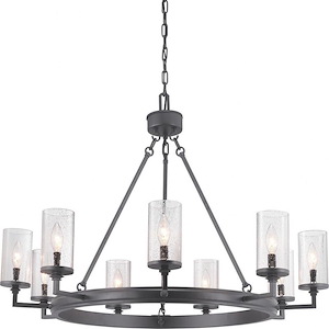 Gresham - Chandeliers Light - 9 Light in Farmhouse style - 36 Inches wide by 24.88 Inches high - 756677
