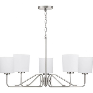 Tobin - Chandeliers Light - 5 Light in Modern style - 27.63 Inches wide by 9.88 Inches high