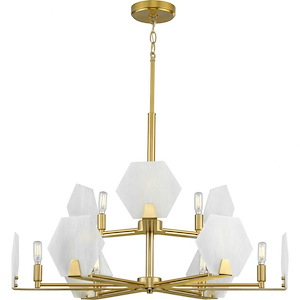 Rae - Chandeliers Light - 9 Light in Luxe and Mid-Century Modern style - 30.5 Inches wide by 21.63 Inches high - 1211610