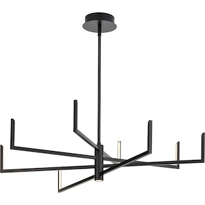 Pivot - 232W 8 LED Chandelier In Modern Style-10.06 Inches Tall and 40 Inches Wide - 1100794
