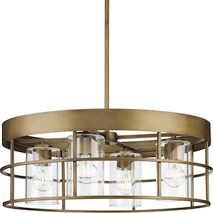 Burgess - 4 Light Chandelier In Modern Style-9 Inches Tall and 23.75 Inches Wide - 1283972