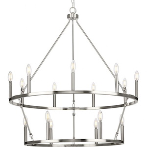 Gilliam - 15 Light Chandelier In New Traditional Style-38.37 Inches Tall and 35.5 Inches Wide
