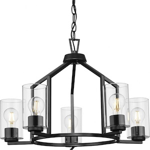 Goodwin - 5 Light Chandelier In Modern Style-15.5 Inches Tall and 24 Inches Wide