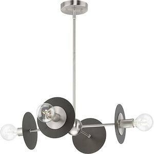 Trimble - 4 Light Chandelier In Industrial Style-7 Inches Tall and 22.37 Inches Wide