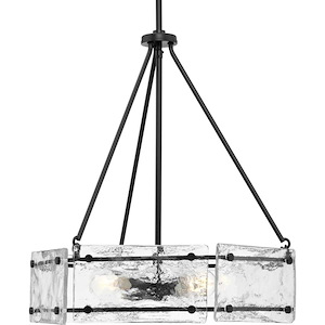 Rivera - 4 Light Chandelier In Modern Style-22.5 Inches Tall and 20.5 Inches Wide - 1325193