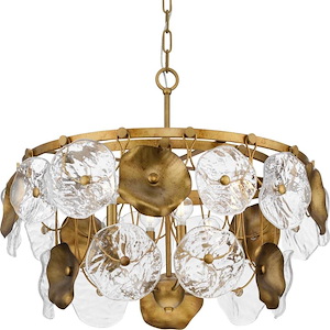 Loretta - 6 Light Chandelier In Modern Style-20.5 Inches Tall and 27 Inches Wide - 1325290