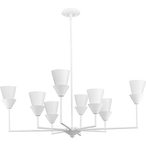 Pinellas - 8 Light Chandelier-14.37 Inches Tall and 40 Inches Wide