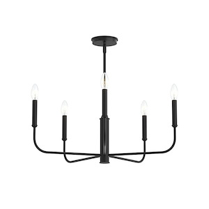 Reines - 5 Light Medium Chandelier-14 Inch Tall and 26 Inch Wide - 1428482