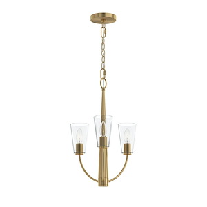 Jheni - 3 Light Chandelier-21 Inch Tall and 14 Inch Wide - 1428486