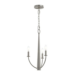 Jheni - 3 Light Chandelier-21 Inch Tall and 12 Inch Wide - 1428491