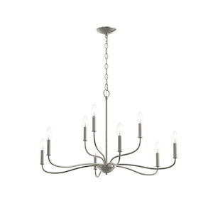Ilia - 9 Light 2-Tier Chandelier-21.25 Inch Tall and 34.25 Inch Wide - 1428499