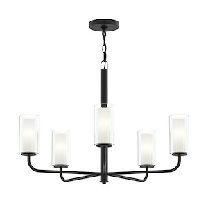 Mack - 5 Light Chandelier-20.5 Inch Tall and 28 Inch Wide - 1428507