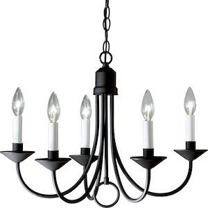 Five Light - Chandeliers Light - 5 Light in Traditional style - 21 Inches wide by 16 Inches high