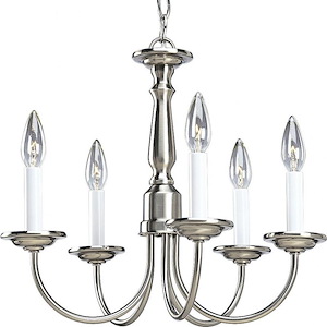 Five Light - Chandeliers Light - 5 Light in Traditional style - 17.5 Inches wide by 15.38 Inches high - 6794