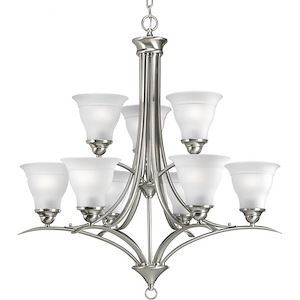 Trinity - Chandeliers Light - 9 Light in Transitional and Traditional style - 30 Inches wide by 33 Inches high