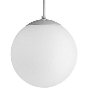 Opal Globes - Pendants Light - 1 Light in Modern style - 9.88 Inches wide by 10 Inches high - 6928