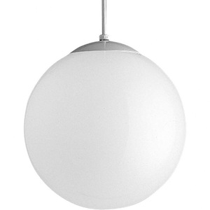 Opal Globes - Pendants Light - 1 Light in Modern style - 11.88 Inches wide by 12 Inches high - 6929