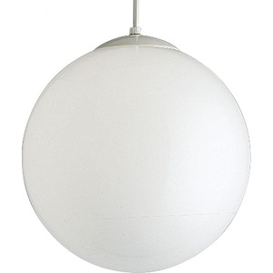 Opal Globes - Pendants Light - 1 Light in Modern style - 13.88 Inches wide by 14 Inches high - 6930