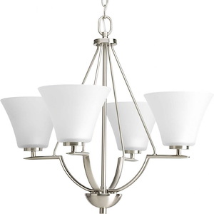 Bravo - Chandeliers Light - 4 Light in Modern style - 24 Inches wide by 21 Inches high
